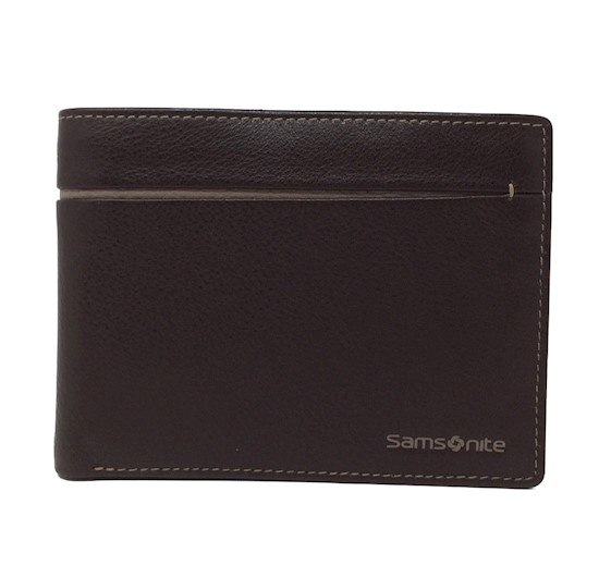 Samsonite portafoglio 56V009 ebony brown/ taupe