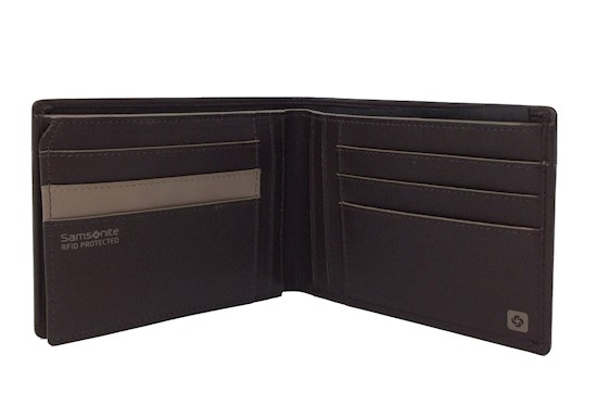 Samsonite portafoglio 56V009 ebony brown/ taupe